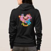 Ik hou van Pugs! Hoodie #2 (Achterkant)