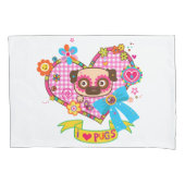 Ik hou van Pugs! Kussenslopen (Voorkant-Links)