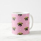 Ik Hou Van Pugs Mok (Voorkant rechts)