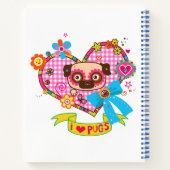 Ik hou van Pugs! Notitieboek (Achterkant)