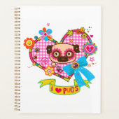 Ik hou van Pugs! Planner (Voorkant)
