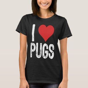 Ik hou van Pugs T-shirt