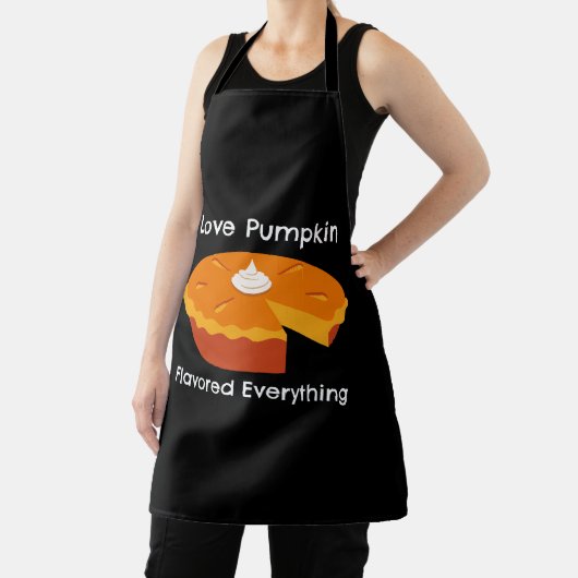 Ik hou van Pumkin Spice Alles Schort (Insitu)
