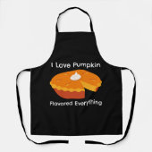 Ik hou van Pumkin Spice Alles Schort (Voorkant)