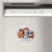 Ik hou van Puppies magneet (Insitu (Vaatwasser))