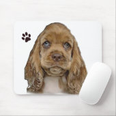 Ik hou van puppies muispad muismat (Met muis)