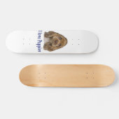 Ik hou van puppy's skateboard (Horizontaal)