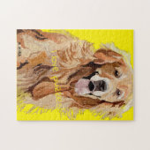 Ik hou van puzzels, mooie honden en vun legpuzzel (Horizontaal)