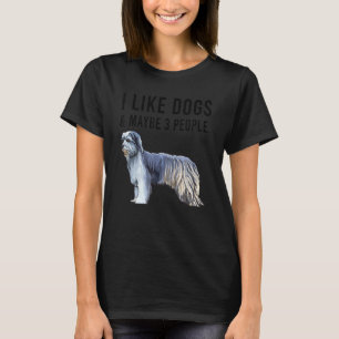 Ik hou van pyrenese herdershonden en misschien 3 m t-shirt