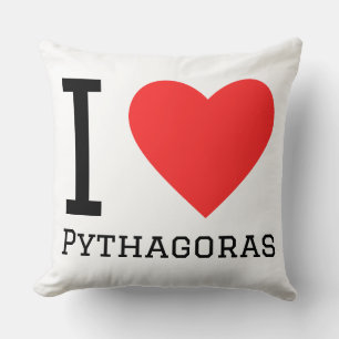Ik hou van Pythagoras Kussen