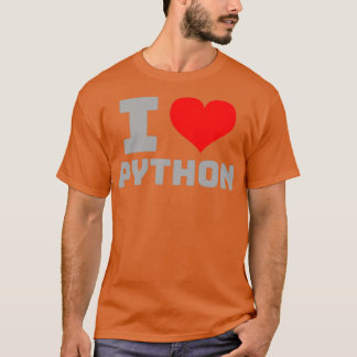 Ik hou van Python T-shirt