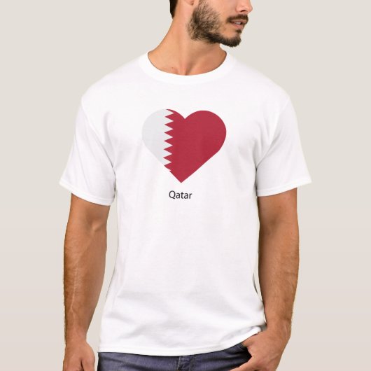 Ik hou van Qatar T-shirt (Voorkant)