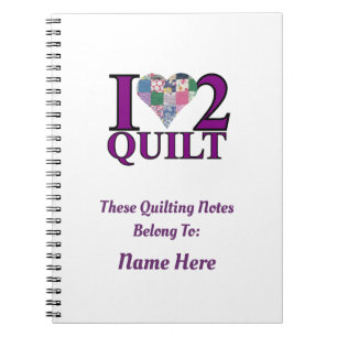 Ik hou van Quilt - Notitieboek