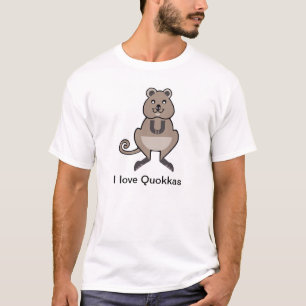 Ik hou van QUOKKAS - Australië - Marsupial - Natuu T-shirt