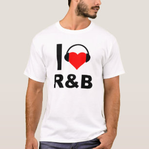 Ik hou van R&B Grappige T-shirt