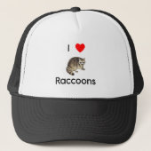 Ik hou van raccoons Pet (Voorkant)