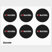 IK HOU VAN RACHEL RONDE STICKER (Vel)
