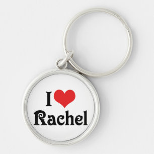 Ik hou van Rachel Sleutelhanger