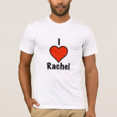 Ik hou van Rachel T-shirt (Voorkant)