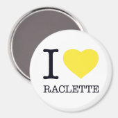 IK HOU VAN RACLETTE MAGNEET (Voorkant / Achterkant)