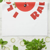 Ik hou van Radish Theedoek (Gevouwen)