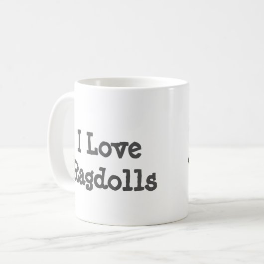 Ik hou van Ragpops mok (Voorkant links)