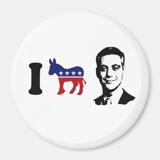 Ik hou van Rahm Emanuel Magneet (Voorkant)