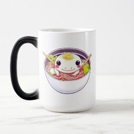 Ik hou van Ramen Axolotl Pun Magische Mok