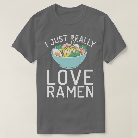 Ik hou van Ramen Lover 249 T-shirt (Design voorkant)