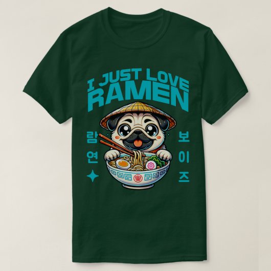 Ik hou van Ramen T-shirt (Design voorkant)