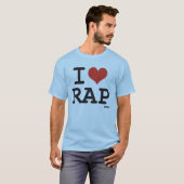 Ik hou van Rap T-shirt (Voorkant volledig)