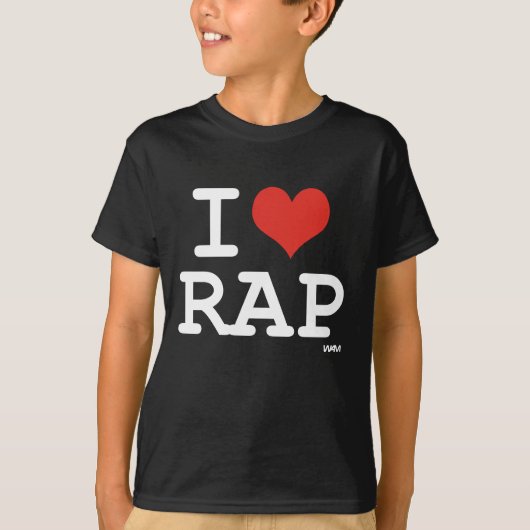 Ik hou van Rap T-shirt (Voorkant)