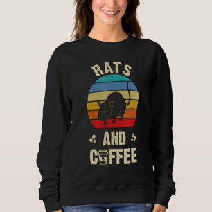 Ik hou van Rats & Coffee Funny  Pet Trui