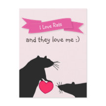 Ik hou van ratten en ze houden van me