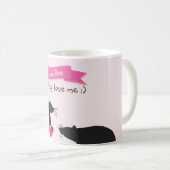 Ik hou van ratten en ze houden van me koffiemok (Voorkant rechts)