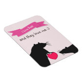 Ik hou van ratten en ze houden van mij magneet (Rechterzijde)