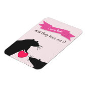 Ik hou van ratten en ze houden van mij magneet (Linkerzijde)