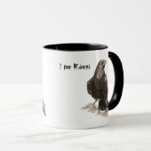 Ik hou van Ravens Mok (Voorkant rechts)