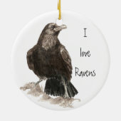 Ik hou van Ravens Ornament (Achterkant)