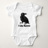 Ik hou van Ravens Romper (Voorkant)