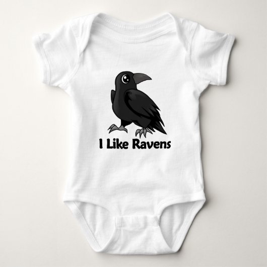 Ik hou van Ravens Romper (Voorkant)