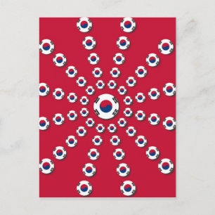 Ik hou van Red Briefkaart