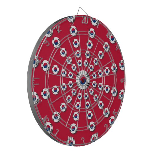 Ik hou van Red Dartbord (Voorkant Links)