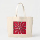 Ik hou van Red Grote Tote Bag (Voorkant)