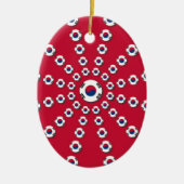 Ik hou van Red Keramisch Ornament (Voorkant)