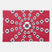 Ik hou van Red Theedoek (Horizontaal)