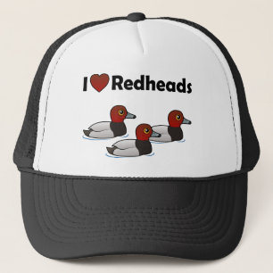Ik hou van Redheadkosten Trucker Pet