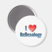 Ik hou van reflexologie magneet (Voorkant / Achterkant)