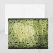 ik hou van regen briefkaart (Voorkant / Achterkant)