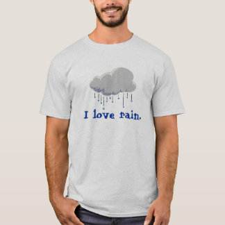 Ik hou van regen. t-shirt